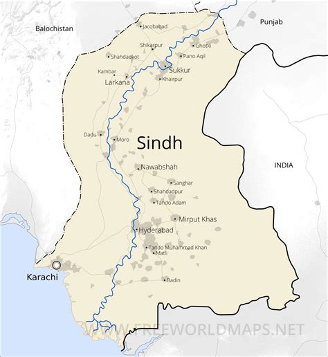 10 cities of sindh|List of cities in Sindh province of Pakistan.